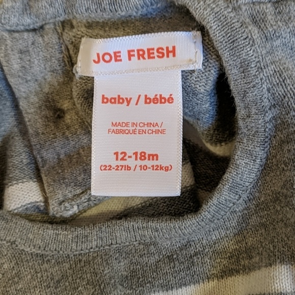 Joe Fresh Stripe Sweater - Picture 4 of 5